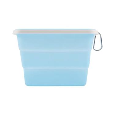 Imagem de Sacos de silicone reutilizáveis, sacos de silicone para congelador, recipientes de armazenamento de alimentos | Lancheira dobrável para cozinha, freezer, escritório, escola, viagem, piquenique