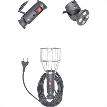 Imagem de Pendente Arame Com Garra Bateria 7M Grande Braco Articulado Com Chave 