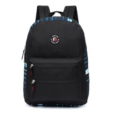 Imagem de Mochila Ferrazzi Escolar Reforçada Espaçosa Casual-Masculino