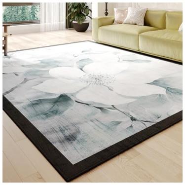 Imagem de SPXMQSS Tapete lavável, tapetes grandes de pilha baixa para sala de estar, antiderrapante, resistente ao desgaste, para sala de estar, quarto, sala de jantar, escritório, 200 x 300 cm