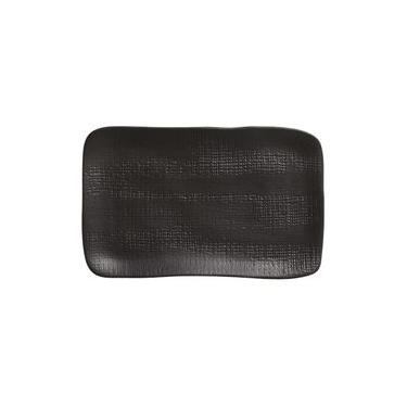 Imagem de Conjunto com 4 Travessas Retangular Média Juta Preto Matte 27x16cm