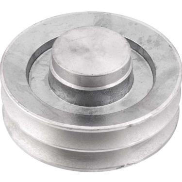 Imagem de Polia Alumínio 140mm 2 Canais Perfil B Vonder