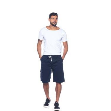 Imagem de Bermuda Macaw Elástico Sarja 7735 Azul Marinho