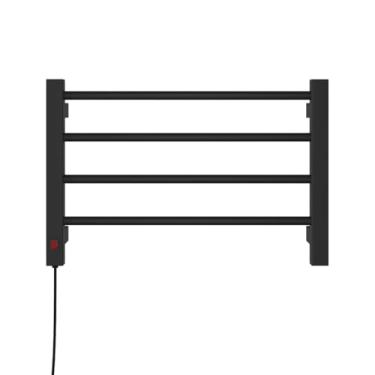 Imagem de Toalheiro Térmico Circolare Uno 220V Esquerdo - Preto