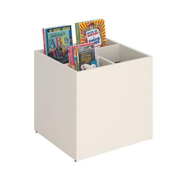 Imagem de Expositor De Livros E Discos Biblioteca Boston 100% Mdf