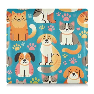 Imagem de Burbuja Suporte de registro e seguro de carro, caixa de luvas de couro para cães e gatos, porta-luvas, organizador de documentos, carteira de documentos, estojo de acessórios