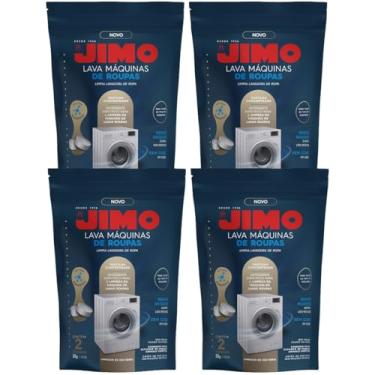 Imagem de JIMO Lava Máquinas de Roupas Lavagem Interna Remove Resíduos Concentrado 8 pastilhas