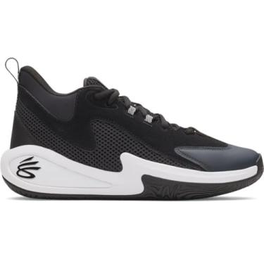 Imagem de Under Armour Unissex-adulto Curry 3z Suede, Preto (002), 13 Women/11.5 Men