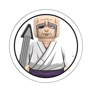 Imagem de Blocos De Montar Jujutsu Kaisen Mini Figuras De Ação Itadori Yuji Gojo