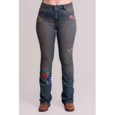 Imagem de Calca Jeans Feminina Texas Farm - Heritage - Pdf049 - Jeans 50, 48