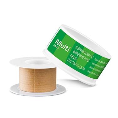 Imagem de Esparadrapo Bege - Hipoalergênico - 2,5cm x 4,5m - Multi Saúde - HC673