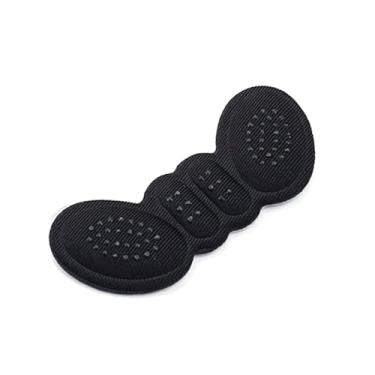 Imagem de Kti 10 Protetores de Calcanhar Adesivo Ajuste de Sapato (Preto)