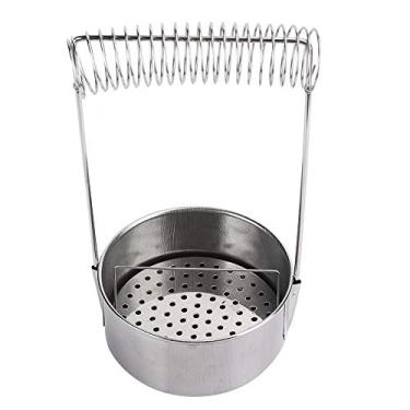 Imagem de Naroote Limpador de Escova de Aço Inoxidável para Pintura a óleo, Ferramenta de Suprimentos de Arte de Barril de Secagem de Escova para Artistas, Arruela de Removível de Prata 4,3 X 7,9 pol., Ideal