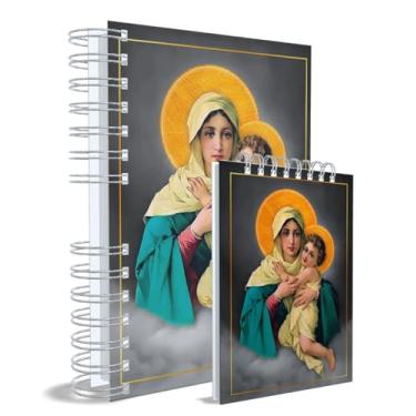 Imagem de Agenda Católica 2026 + Bloco de Anotações, Mãe Rainha, Rosa, Capa 5