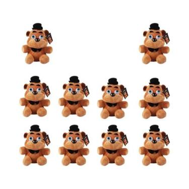 Imagem de Urso Marrom Da Meia-Noite FNAF, Brinquedo De Pelúcia Raposa Vermelha, 