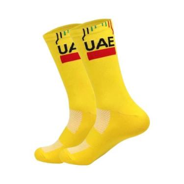 Imagem de Meias Esportivas Antiderrapantes De Cano Médio (18 Cores) Para Futebol