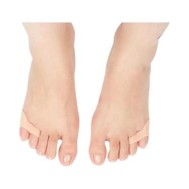 Imagem de Protetor De Dedo Rosa Para Correção De Joanete 2PCS Alívio Da Dor Nos 