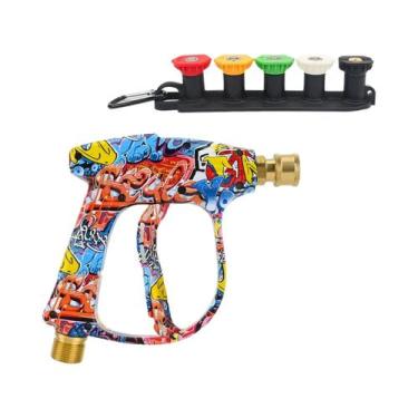 Imagem de Pistola De Lavagem a Pressão 2175PSI Com Canhão De Espuma De 1L, Kit D