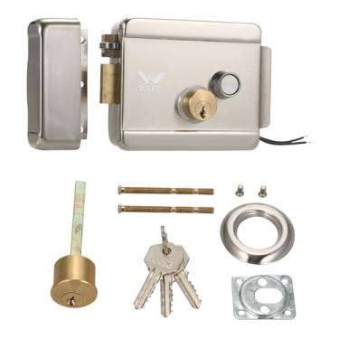 Imagem de Mingzhe Fechadura de Portão Elétrico Inteligente, Fechadura Metálica Segura, Controle de Acesso Eletrônico para Depósito Escritório Doméstico