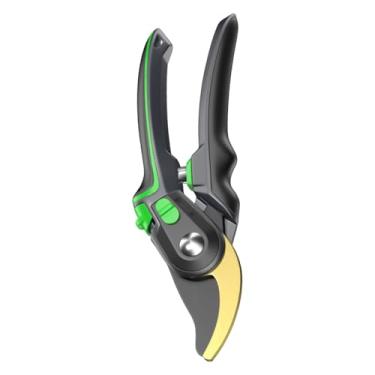 Imagem de Tesoura de Podar para Jardim,Tesoura De Ramos Ergonomica | Cortador de Jardim Ajustável com Duas Posições - para Árvores Frutíferas Rosas Caules Florais Bonsai Canteiros Pomar e Plantas