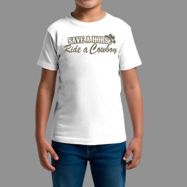 Imagem de Camisetas Infatil Básica Masculina Casual Manga Curta Gola Redonda Sav