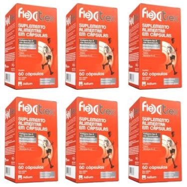 Imagem de Flexitrex Colágeno Tipo Ii - Kit C/06 Caixas C/60 Cáps Cada