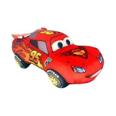 Imagem de Brinquedo De Pelúcia Red Lightning McQueen 17-35cm Pixar Cars 3 Boneco