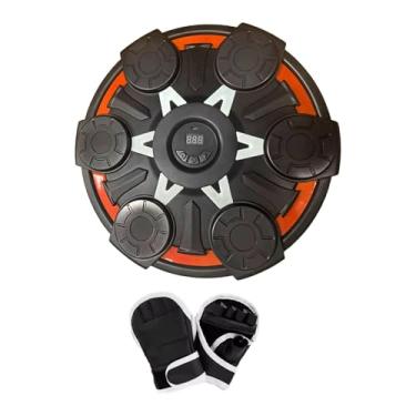 Imagem de Baoblaze Máquina de Boxe com Alvo Rítmico na Parede e Luvas, Ideal para Exercícios de em Escritórios e para Crianças em Casa.