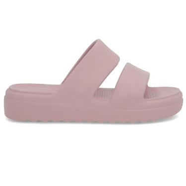 Imagem de Chinelo Usaflex Slide Poofy Tiras Eva Super Leve Confortavel Cor:;Tamanho:34;Genero:Mulher-Feminino