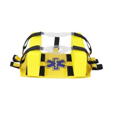 Imagem de Imobilizador de Cabeça Head Block Adulto Suporte Cervical Resgate SP