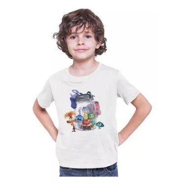 Imagem de Camiseta Infantil Menino 100% Algodão Divertida Mente 2, 6