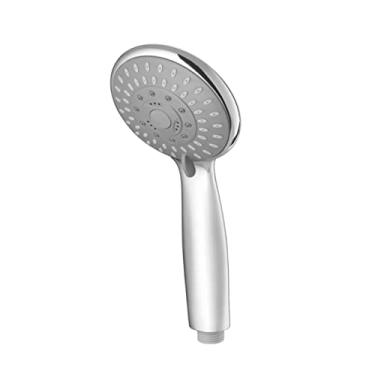 Imagem de AkosOL 5 chuveiros de mão chuveiros e chuveiros de mão cabeça de chuveiro de alta pressão cachoeira banheira torneira de chuveiro vaso sanitário bico de chuveiro portátil apêndice massagem gel de