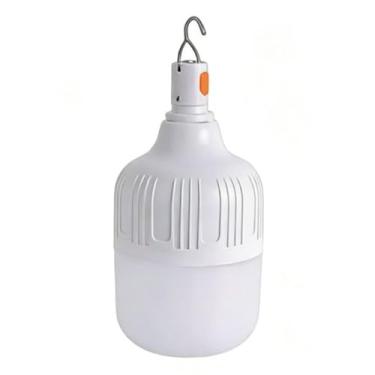 Imagem de Kit 2 Lâmpadas LED USB - Lampiões para Acampamento, Camping e Pesca, Iluminação Portátil e Prática ao Ar Livre (60W * 2 peças)