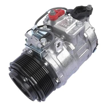 Imagem de ZZXXYY Compressor AC AP03 AIG361 64529217868 64529399060 compatível com BMW 1 3 4 5 6 7 X5 E70 X6 E71, substituição de ajuste direto 1:1, resfriamento rápido, reduz a economia de consumo de