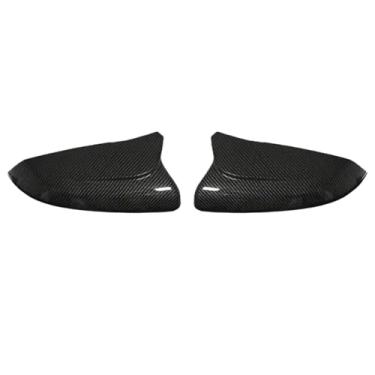 Imagem de Capa De Espelho Lateral Do Carro Padrão De Fibra De Carbono Porta Retrovisor Caso Habitação Compatível Com Honda Civic 10th 2016-2021(Carbon fiber pattern)