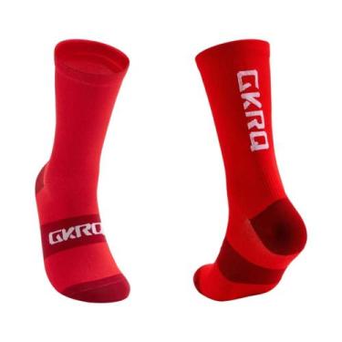 Imagem de Meias Profissionais Femininas Para Ciclismo, Compressão, Corrida, Bici