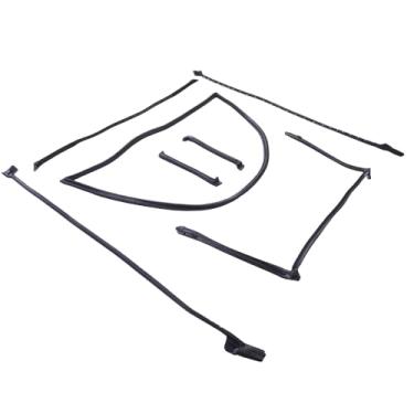 Imagem de Generic Kit Completo de Fita de Calafetagem, Conjunto de Tiras de Vedação de Borracha Com Poderosos Recursos de Impermeabilização e Antipoeira, Substituição para Base 1984 1996 Zr1