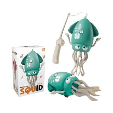 Imagem de Brinquedo Polvo Dançante Para Crianças, Animal Eletrônico Que Se Move,