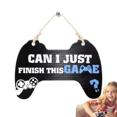 Imagem de Placa Para Porta De Sala De Jogos | Decoração Doméstica Com Controlador De - Decoração Para Pendurar Na Porta De Jogos - Para Colecionadores Casas Dormitórios Escritórios Quartos Temáticos
