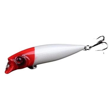 Imagem de Isca Artificial Mini Popper Minnow 7cm 7g – Isca Dura Topwater para Pesca em Água Doce e Salgada(4)