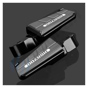 Imagem de Anti-derrapante Para xsr900 xsr 900 2017-2022 2018 2019 2020 2021 cnc alumínio traseiro passageiro pé peg apoio para os pés(Gray)