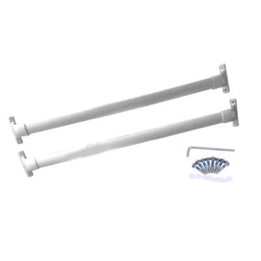 Imagem de YiXi-Partswell 2 peças de rack de teto barras transversais bagageiro de alumínio adequado para Infiniti JX35 QX60 2013-2020 - prata