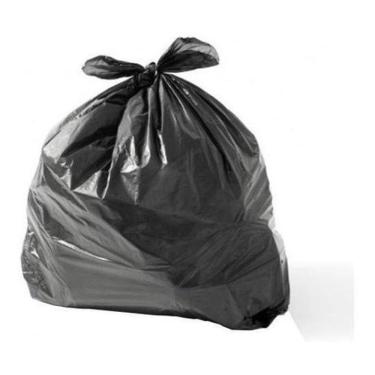 Imagem de Saco De Lixo Preto Comum 20Lts Pct C/100 Un