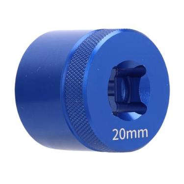 Imagem de RiToEasysports Peças de Bicicleta, Ferramenta de Soquete de Garfo Dianteiro de Liga de Alumínio 20mm, Ferramenta de Reparo Profissional para Manutenção de Suspensão de Mountain Bike