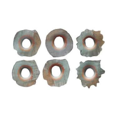 Imagem de Adesivos De Motocicleta Com Efeito De Buraco De Bala Enferrujado, 6 Pe