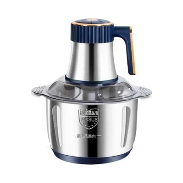 Imagem de Processador De Alimentos Elétrico 5L Em Aço Inoxidável Para Carne, Veg