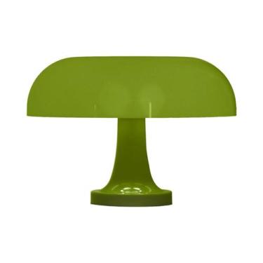 Imagem de Luminária De Mesa Clássica Laranja Em Formato De Cogumelo, Arte Modern