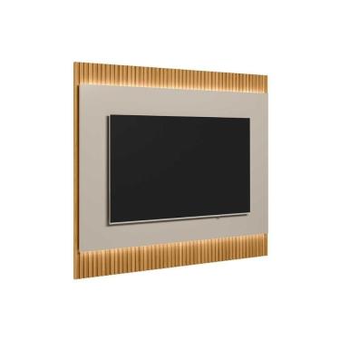 Imagem de Painel Quarto P- Tv Até 70 Pol São Paulo 180x148cm Tauari-off White Fosco - Linea Brasil