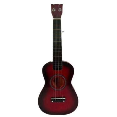 Imagem de Violão Infantil Acústico Mini  6 Cordas de Madeira, Ideal para Criança