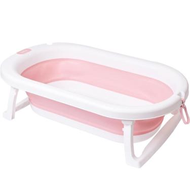 Imagem de Banheira Dobrável Buba Rosa